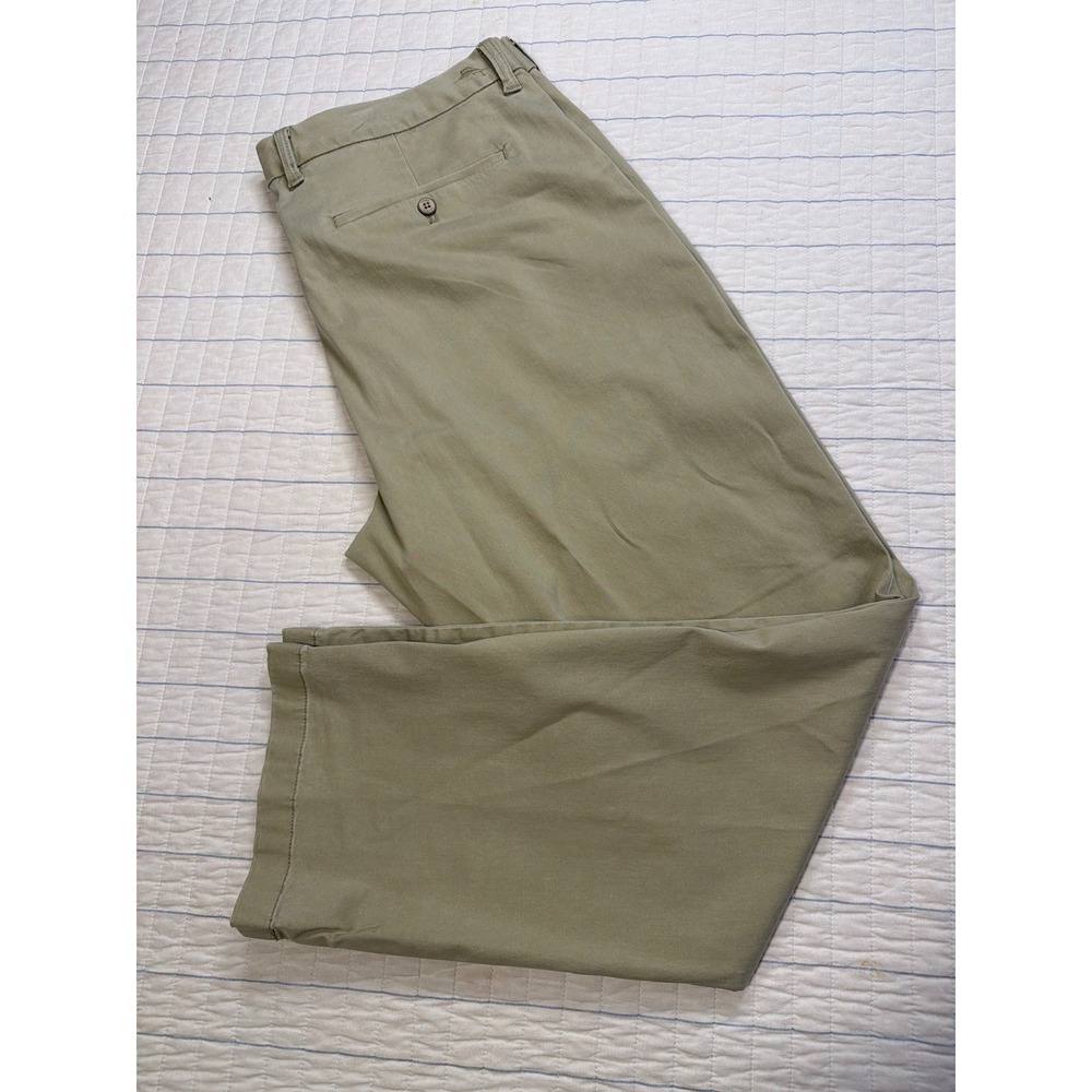 Tommy Bahama Boracay Chino Pants Mens 38x30 Khaki Tan Stretch Cotton Tencel